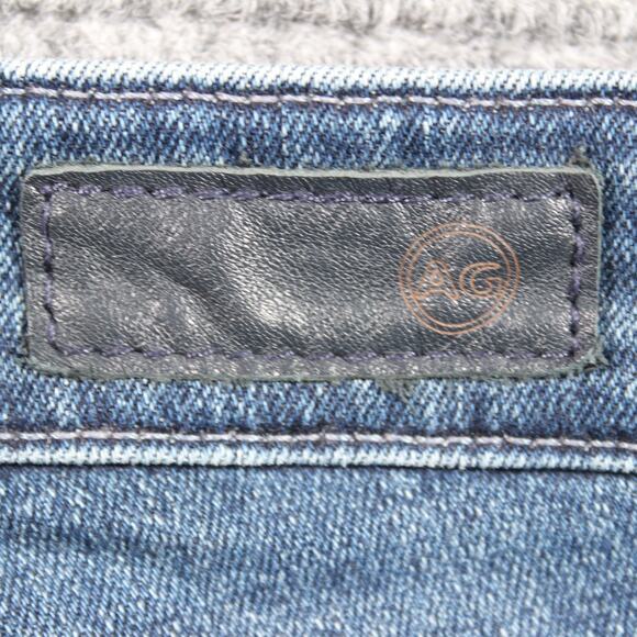 AG Adriano Goldschmied Jeans Womens 31 Blue Mari High Rise Straight - Picture 10 of 11